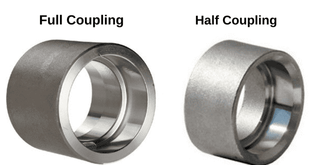 Image of full & half socket weld coupling