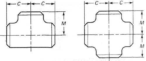 Carbon Steel Reducing Cross