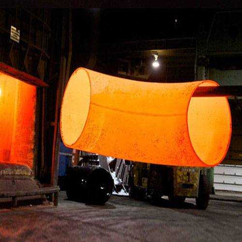 Manufacturing of Elbow Fitting in Factory