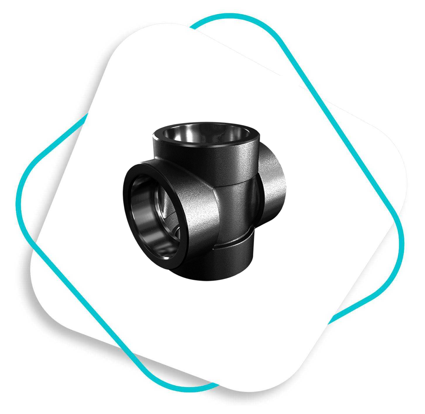 MS Socket Weld Cross
