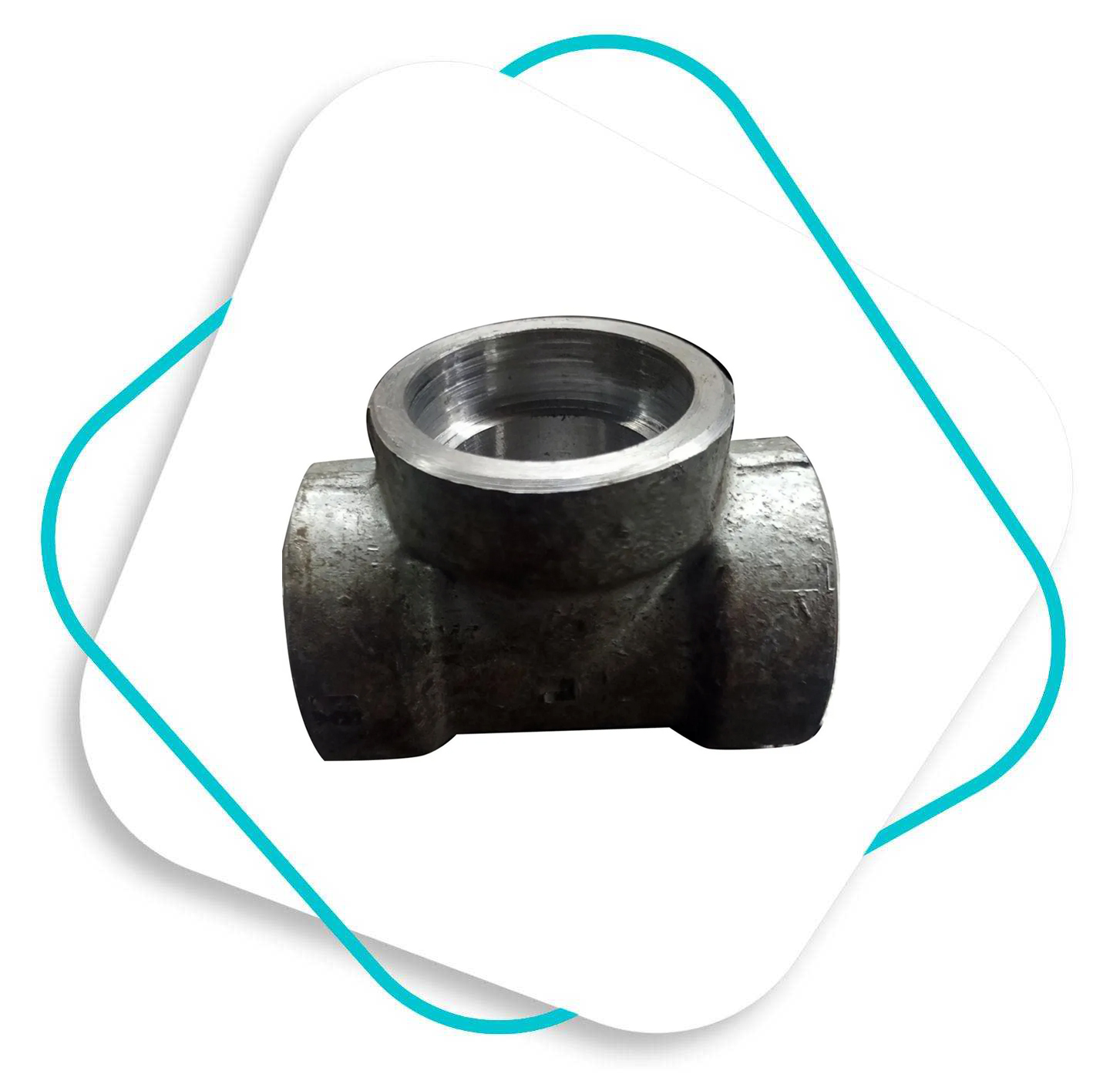 MS Socket Weld Tee