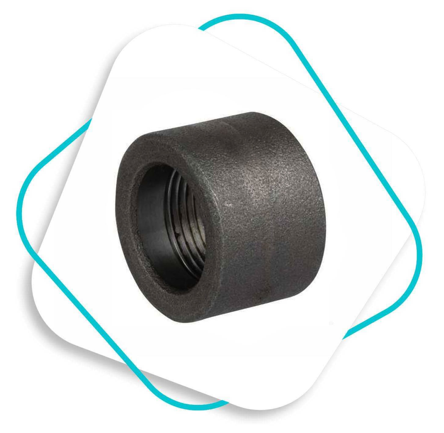 MS Threaded Half Coupling