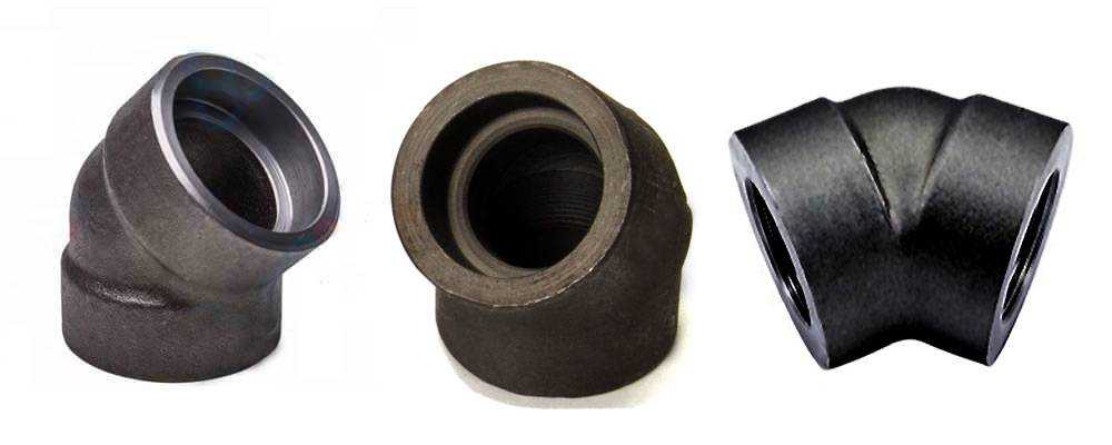 Carbon Steel 45 Deg Socket weld Elbow