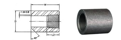 Threaded Boss Dimensions