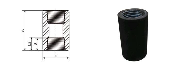 Threaded Coupling Dimensions
